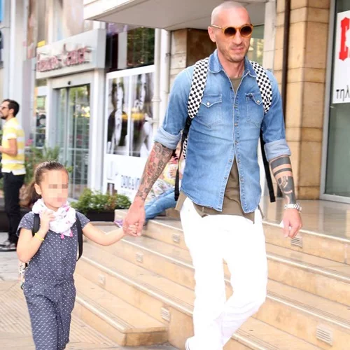 Μπρούνο Τσιρίλο: Στην πρεμιέρα της Έλενας Ασημακοπούλου με την κόρη τους