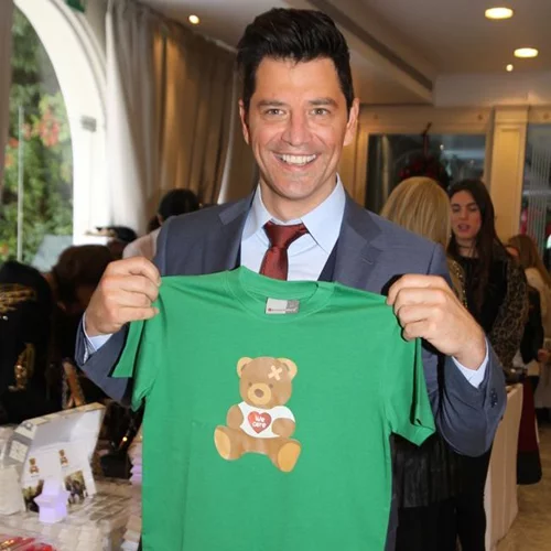 Σάκης Ρουβάς - Κάτια Ζυγούλη: Σε φιλανθρωπικό χριστουγεννιάτικο bazaar