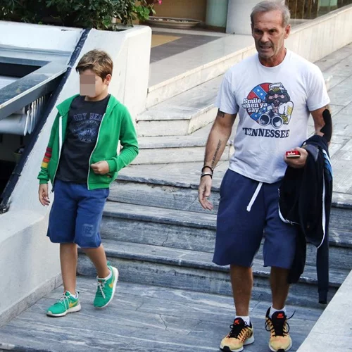 Πέτρος Κωστόπουλος: Για φαγητό με το γιο του Μάξιμο