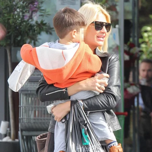 Φαίη Σκορδά: Καθημερινές στιγμές με το γιο της