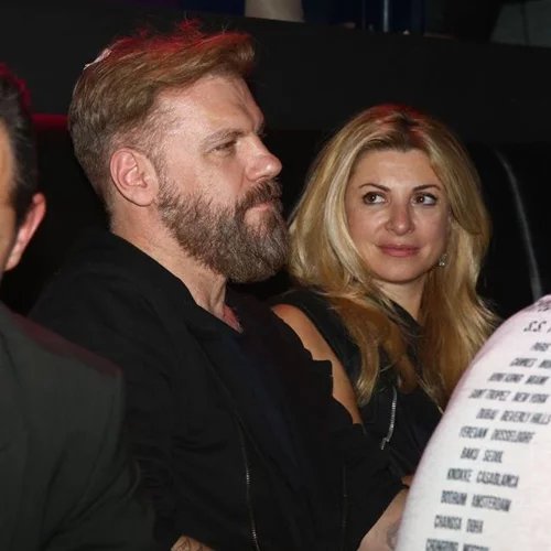 Κώστας Σπυρόπουλος - Χριστίνα Πολίτη: Μια ακόμα νυχτερινή έξοδος του ζευγαριού