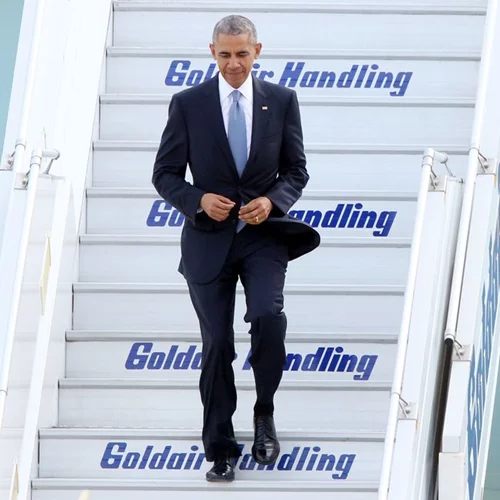 Barack Obama: Η άφιξη στην Αθήνα