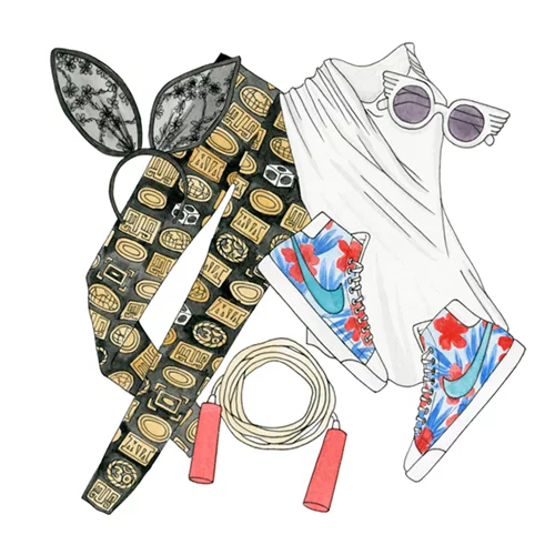 Τι να φορέσω στη γυμναστική; Αυτά τα illustrations θα σου δώσουν έμπνευση!