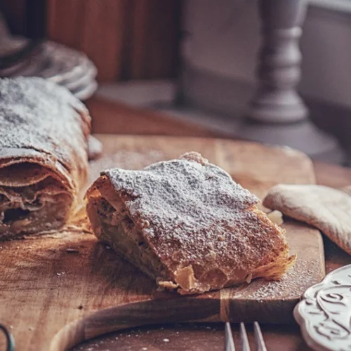 Συνταγή για στρούντελ με μήλα και αχλάδια χωρίς ζάχαρη και χωρίς κόπο
