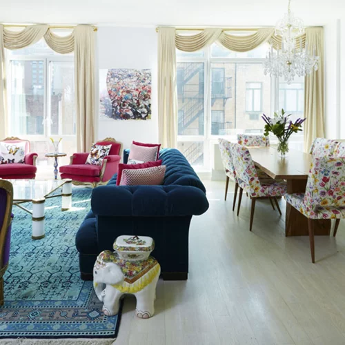 Neo vintage: Λευκό, αντίκες και πεταλούδες σε ένα υπέροχα κοριτσίστικο σπίτι στο Soho