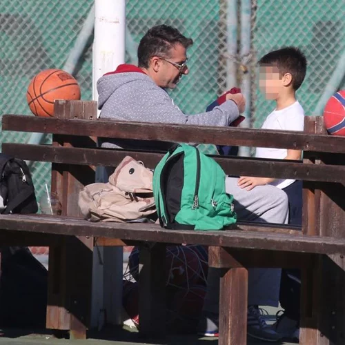 Γιώργος Λιάγκας: Καθημερινές στιγμές με τον γιο του, Γιάννη