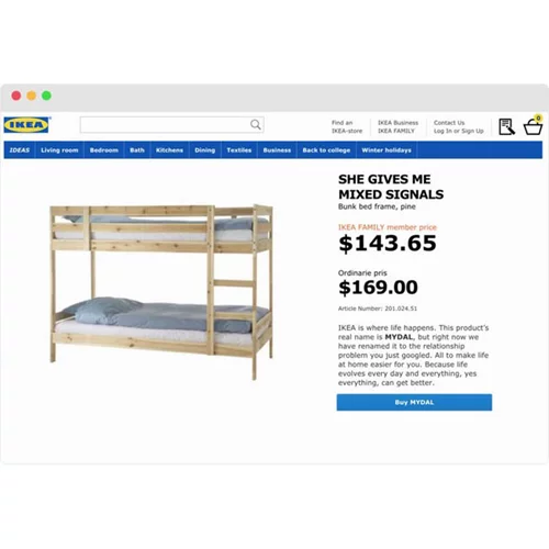 Τα IKEA δίνουν τη λύση στα πιο συχνά προβλήματα σχέσεων