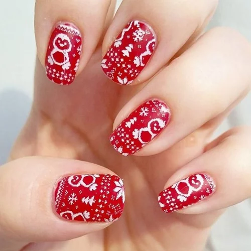 Χριστουγεννιάτικα σχέδια για νύχια: Οι πιο τέλειες ιδέες!