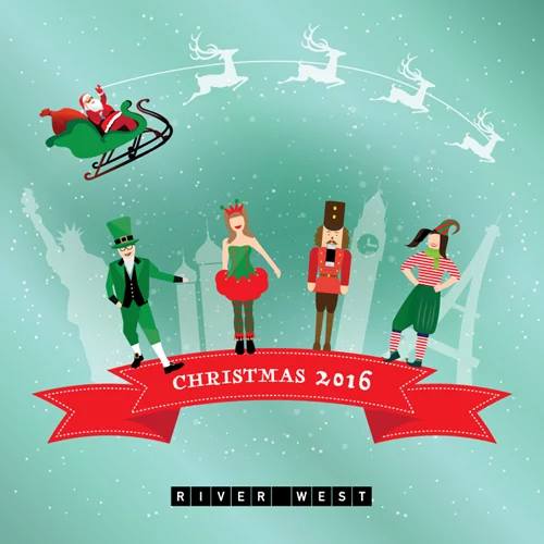 RIVER WEST: Μας προσφέρει ένα ταξίδι στα Χριστούγεννα όλου του κόσμου!