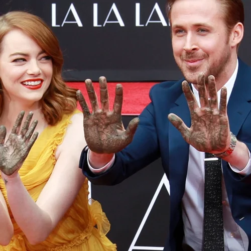 Ryan Gosling-Emma Stone: «Άφησαν» τα αποτυπώματά τους στο Hollywood!