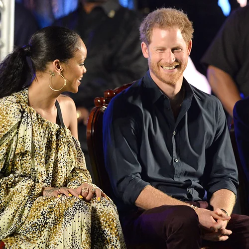 Ο ενθουσιασμός του πρίγκιπα Harry τη στιγμή που γνωρίζει τη Rihanna!