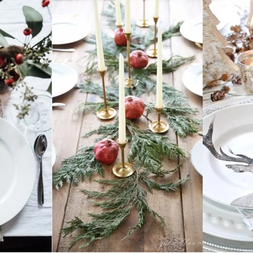 Art de la Table: 20 ιδέες για τα πιο όμορφα χριστουγεννιάτικα τραπέζια