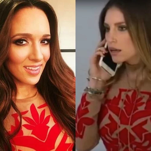 Καλομοίρα και Αθηνά Οικονομάκου: Φορώντας το ίδιο φόρεμα