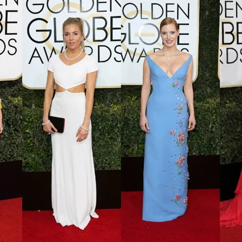 Χρυσές Σφαίρες 2017: Το εντυπωσιακό κόκκινο χαλί