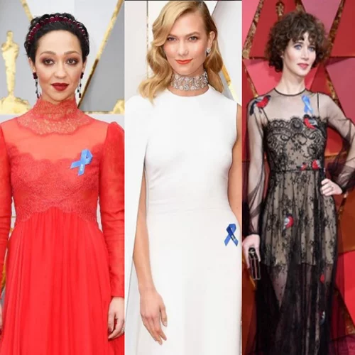 Όσκαρ 2017: Τι σήμαινε η μπλε κορδέλα που φόρεσαν οι stars στο κόκκινο χαλί;