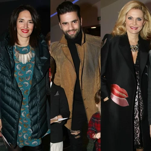 Δούνια - Λιβανίου - Μαραντίνης: Πού συναντήθηκαν χθες το βράδυ παρέα με τα παιδιά τους