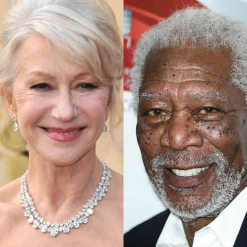 Helen Mirren: Το επί σκηνής φιλί με τον Morgan Freeman