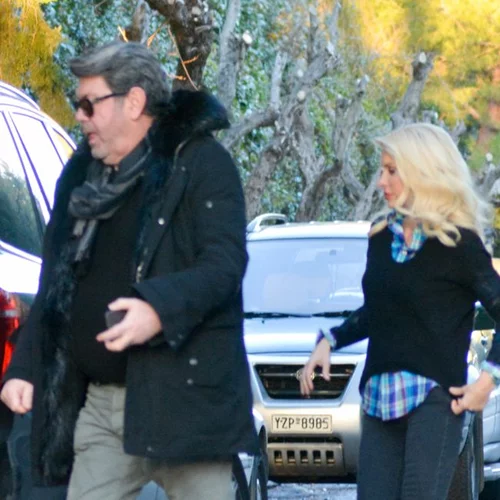 Ελένη Μενεγάκη: Η σπάνια κοινή εμφάνιση με τον Γιάννη Λάτσιο