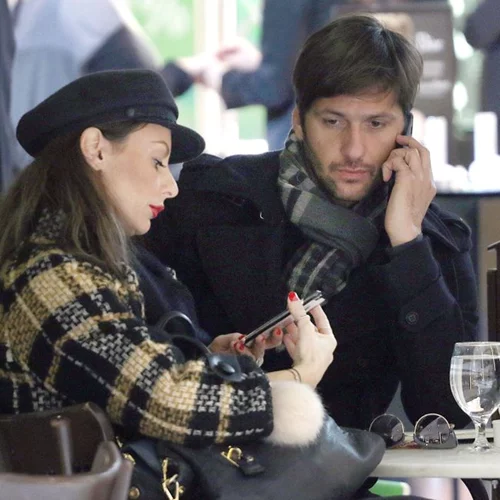 Μπέττυ Μαγγίρα: Βόλτα με τον σύζυγό της