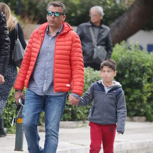 Γιώργος Λιάγκας: Καθημερινές στιγμές με το γιο του, Γιάννη