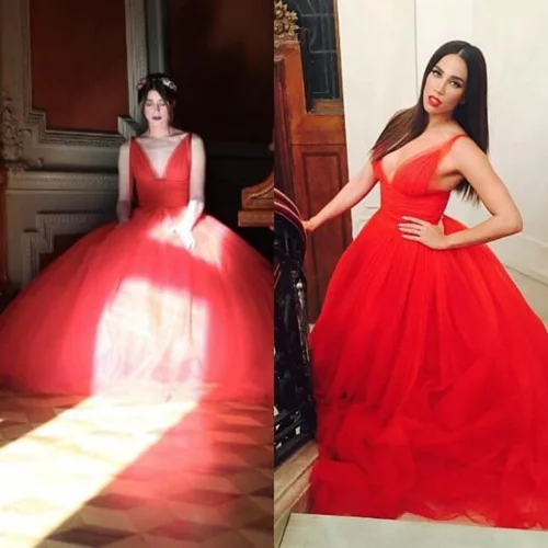 Demy - Κατερίνα Στικούδη: Με το ίδιο φόρεμα!