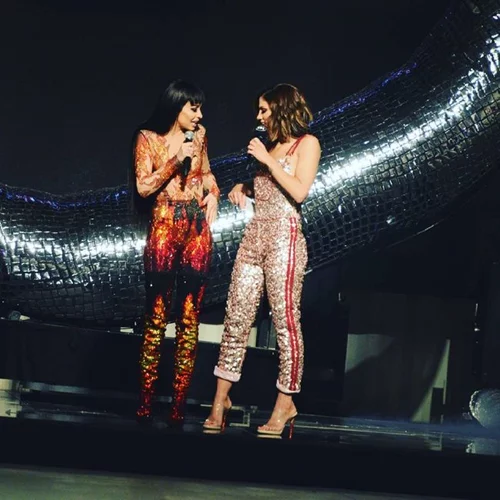 Ελένη Φουρέιρα: Μικρό ατύχημα στη σκηνή του Madwalk 2017