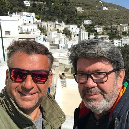 Γιώργος Λιάγκας - Γιάννης Λάτσιος: Πάσχα στην Τήνο