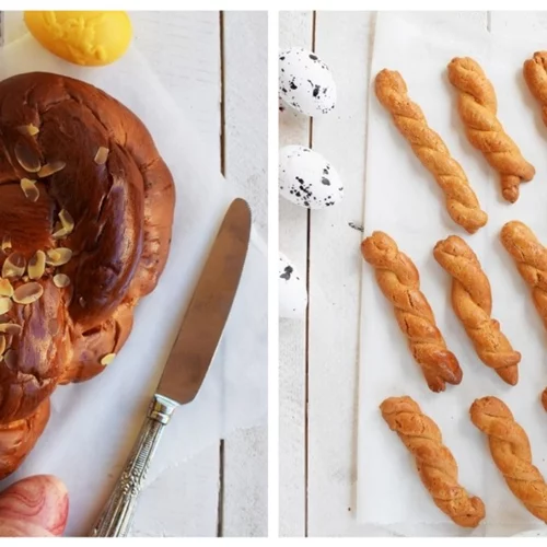 Πασχαλινό τσουρέκι, κουλουράκια, τσιζκέικ | 3 συνταγές για πασχαλινά γλυκά