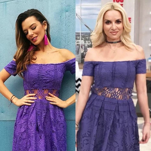 Μαρία Μπεκατώρου - Νικολέττα Ράλλη: Με το ίδιο φόρεμα!