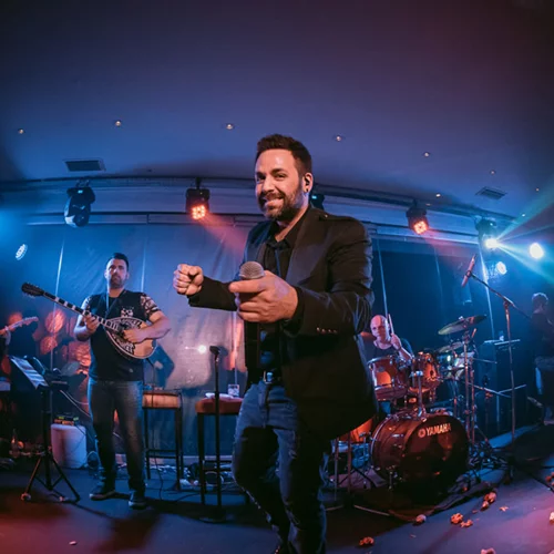 Πανικός στο 1ο party του ΛΑΜΨΗ 92,3 στο Ola - White με τον Γιώργο Γιαννιά