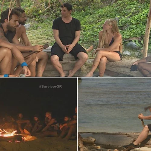 Survivor: Η διανυκτέρευση του Ρουβά στην παραλία και το κακό κλίμα μεταξύ των παικτών