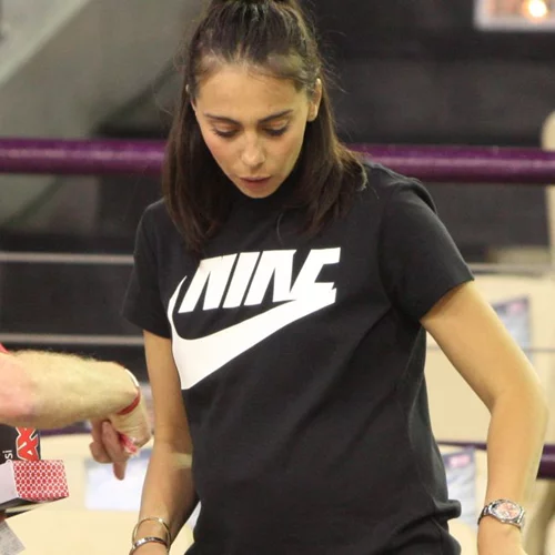 Ολυμπία Χοψονίδου: Με αθλητικό look στο πλευρό του Βασίλη Σπανούλη