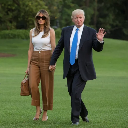 Η Πρώτη Κυρία της Πολωνίας αγνόησε επιδεικτικά τον Donald Trump