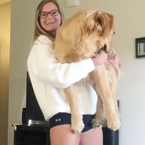 #SquatYourDog: Ξέχνα τα βάρη! Το νέο insta-trend σε θέλει να σηκώνεις το σκύλο σου