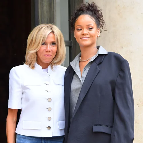 Rihanna: Η συνάντηση της με την Πρώτη Κυρία της Γαλλίας