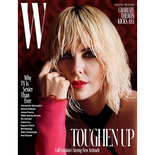 Charlize Theron: Φωτογραφίζεται για το εξώφυλλο του W σαν "Atomic Blonde"