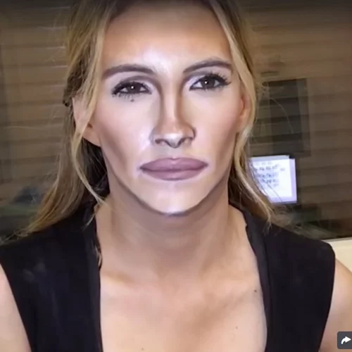 Αυτή η κοπέλα βάφεται και μεταμορφώνεται σε Julia Roberts και Angelina Jolie! Μα πώς το κάνει;