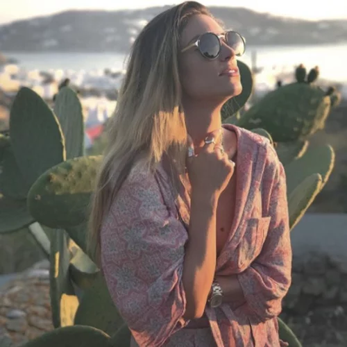 Αθηνά Οικονομάκου: Νέα μίνι απόδραση στη Σέριφο