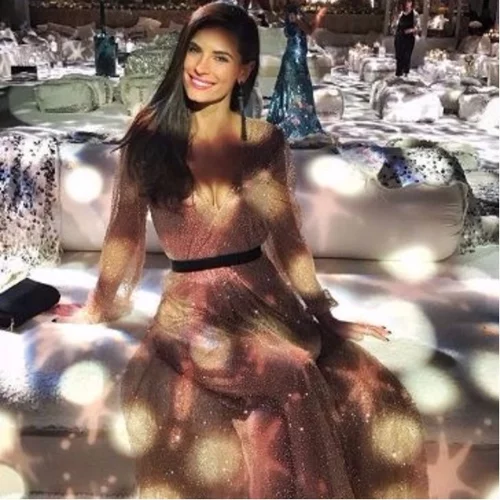 Χριστίνα Μπόμπα: Η εντυπωσιακή εμφάνιση στον γάμο του Acun Ilicali - Δες τι φόρεσε