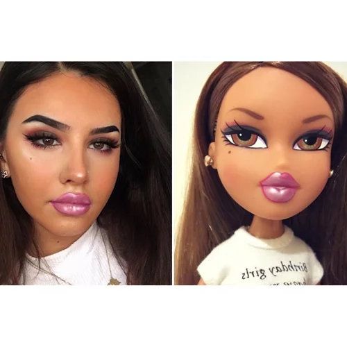 Πώς είναι να υιοθετείς το μακιγιάζ που είχε η αγαπημένη σου πλαστική κούκλα