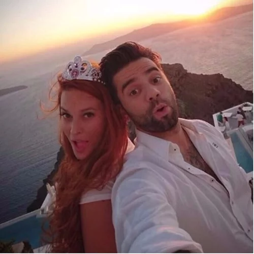 Σίσσυ Χρηστίδου: Γενέθλια στην Σαντορίνη μαζί με τον Θοδωρή Μαραντίνη