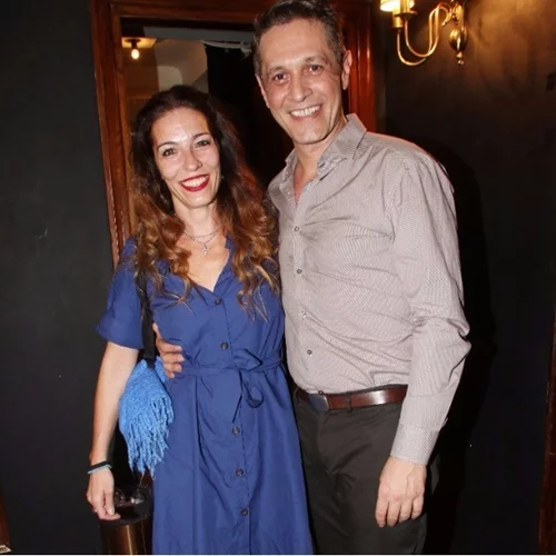 Αιμίλιος Χειλάκης - Αθηνά Μαξίμου: Σπάνια εμφάνιση για το ερωτευμένο ζευγάρι