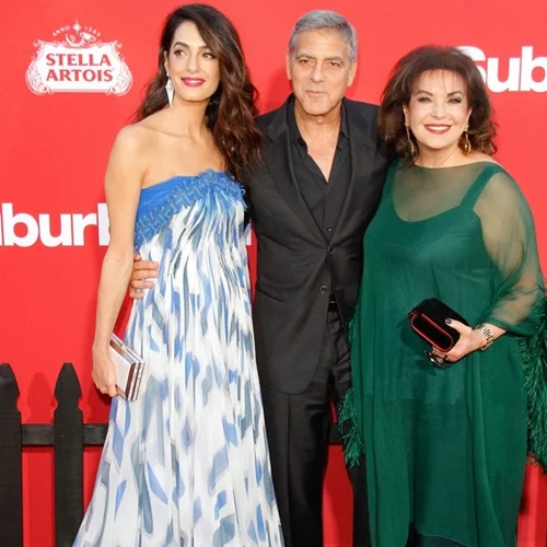 George Clooney: Με τη πεθερά του στη νέα του πρεμιέρα!
