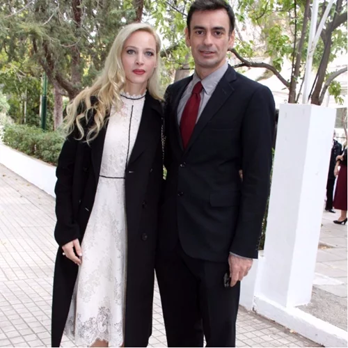 Φαίη Ξυλά & Κωνσταντίνος Γιαννακόπουλος | Φωτογραφίες από την βάπτιση του γιου τους