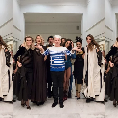 O Jean Paul Gaultier στο Μουσείο Μπενάκη: Όσα συνέβησαν στο λαμπερό fashion show