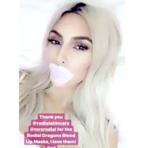 Τι είναι αυτές οι μάσκες που φοράει η Kim Kardashian στα χείλη της; Ψάξαμε και μάθαμε!