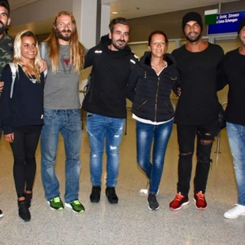 Οι παίκτες του Nomads έφτασαν στην Ελλάδα!
