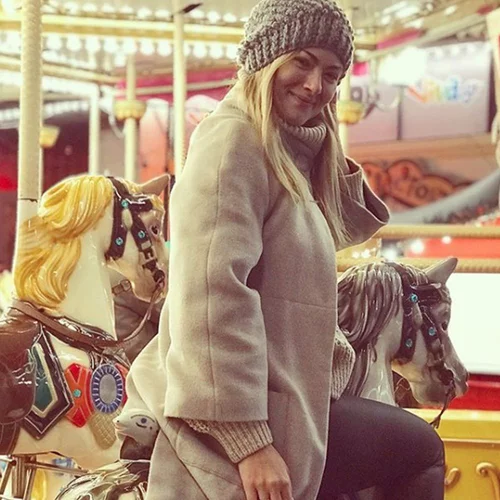 Δέσποινα Καμπούρη | Χριστουγεννιάτικη βόλτα μαζί με τον Βαγγέλη Ταρασιάδη και τα παιδιά