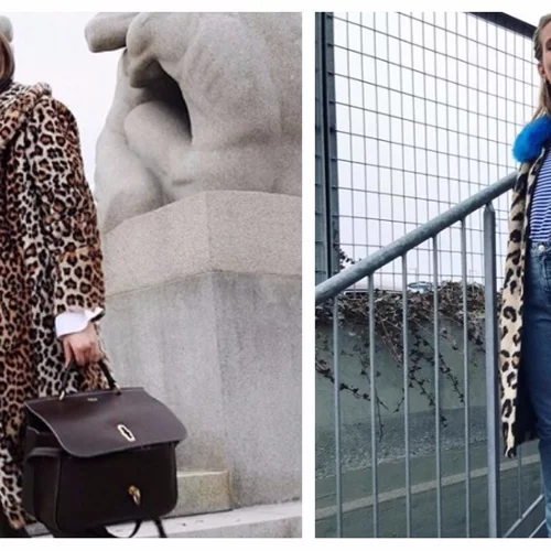 Λεοπάρ παλτό 2017: Οι συνδυασμοί που κάνουν τα it-girls