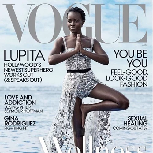 Lupita Nyong'o | Κάνει yoga φορώντας Dior στο εξώφυλλο της Vogue